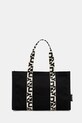 Dkny torebka bawełniana mieści A4 czarny R54AGO39