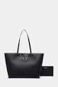Dkny torebka aplikacja czarny R54AAJ38