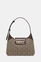 Dkny torebka nie mieści A4 brązowy R5235L20