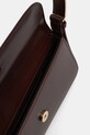 Δερμάτινη τσάντα Victoria Beckham B126AAC007145A μπορντό