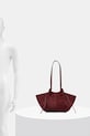 Yuzefi torebka zamszowa MOCHI YUZCO.HB.MO.S024 bordowy