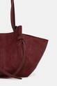 Akcesoria Yuzefi torebka zamszowa MOCHI YUZCO.HB.MO.S024 bordowy