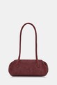 Yuzefi torebka zamszowa OYSTER nie mieści A4 bordowy YUZRS26.HB.OSM.S024