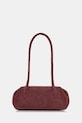 Yuzefi torebka zamszowa OYSTER nie mieści A4 bordowy YUZRS26.HB.OSM.S024
