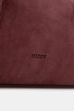 Yuzefi torebka zamszowa OYSTER bordowy YUZRS26.HB.OSM.S024