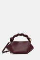 GANNI torebka A6947 gładkie bordowy A6947