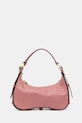 Kožená kabelka Pollini usňová koža ružová PC4441PP1OQG0