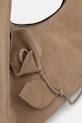 Pollini torebka bagietka damska zamszowa beżowy PC4457PP0OQE2