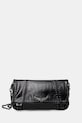 ZADIG&VOLTAIRE torebka skórzana nie mieści A4 czarny LWBA04243