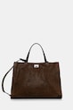 ZADIG&VOLTAIRE torebka zamszowa skóra zamszowa brązowy LWBA04322