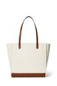 Lauren Ralph Lauren torebka bawełniana 431982234 beżowy SS26