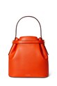 Kožená kabelka Lauren Ralph Lauren 431982787 oranžová SS26