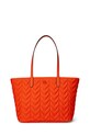 Lauren Ralph Lauren torebka mieści A4 pomarańczowy 431P04320