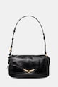 Δερμάτινη τσάντα ZADIG&VOLTAIRE δεν χωράει Α4 μαύρο LWBA04169