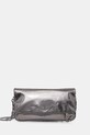 ZADIG&VOLTAIRE torebka skórzana nie mieści A4 szary LWBA04153
