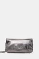 ZADIG&VOLTAIRE torebka skórzana nie mieści A4 szary LWBA04153