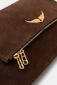 ZADIG&VOLTAIRE torebka zamszowa brązowy LWBA04201
