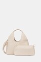 Valentino Bags torebka SAMBA RE mieści A4 beżowy VBS8ZG02