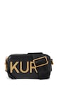Kožená kabelka Kurt Geiger London Kensington usňová koža čierna 5390500109