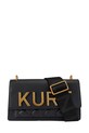 Kurt Geiger London torebka skórzana Shoreditch nie mieści A4 czarny 5383800109