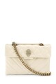 Kurt Geiger London torebka skórzana Kensington skóra licowa beżowy 5021542309