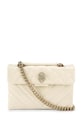 Kurt Geiger London torebka skórzana Kensington skóra licowa beżowy 5021542309