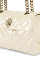 Kurt Geiger London torebka skórzana Kensington beżowy 5021542309