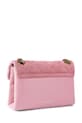 Akcesoria Kurt Geiger London torebka zamszowa Kensington 5017398219 różowy