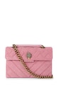 Kurt Geiger London torebka skórzana Kensington skóra licowa różowy 5021598219