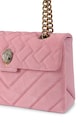 Kurt Geiger London torebka skórzana Kensington różowy 5021598219