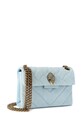 Kurt Geiger London torebka skórzana Kensington 5017382219 niebieski SS26