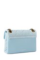 Akcesoria Kurt Geiger London torebka skórzana Kensington 5017382219 niebieski