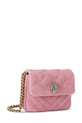 Semišová kabelka Kurt Geiger London Kensington 5365098209 ružová SS26