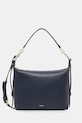 Furla poșetă de piele Tonie M Hobo uni bleumarin WB01964.A.0023.2676S