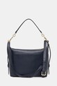 Akcesoria Furla torebka skórzana Tonie M Hobo WB01964.A.0023.2676S granatowy