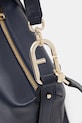 Furla poșetă de piele Tonie M Hobo bleumarin WB01964.A.0023.2676S