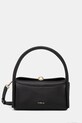 Furla torebka skórzana Nicole Mini Boston Bag skóra licowa czarny WE00893.BX4296.O6000