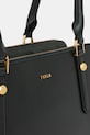 Furla torebka skórzana Giulia M Boston Bag zielony WB01871.BX0460.4491S