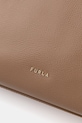 Furla torebka skórzana Tonie Mini Hobo brązowy WE00877.A.0023.4489S