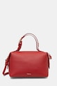 Furla torebka skórzana Double Mini Boston Bag nie mieści A4 czerwony WE00870.BX3036.4484S