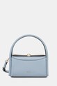 Furla torebka skórzana Nicole Mini Boston Bag skóra licowa niebieski WE00893.BX4296.CDZ00