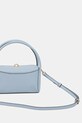 Akcesoria Furla torebka skórzana Nicole Mini Boston Bag WE00893.BX4296.CDZ00 niebieski