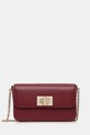 Furla torebka skórzana skóra licowa bordowy WE00265.ARE000.CGQ00