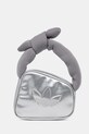 Kabelka adidas Originals Mini Airliner jednofarebný strieborná JC6010