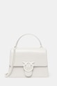 Pinko torebka skórzana skóra licowa biały 100066.A315