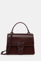 Pinko torebka skórzana skóra licowa brązowy 100071.A315