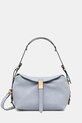Pinko torebka crossbody damska zamszowa Horizontal niebieski 105895.A0F6
