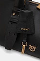 Δερμάτινη τσάντα Pinko Horizontal 106169.A0QO μαύρο