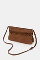 Akcesoria Pinko torebka zamszowa 106176.A0F6 brązowy