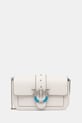 Pinko torebka skórzana skóra licowa biały 106274.A0F1